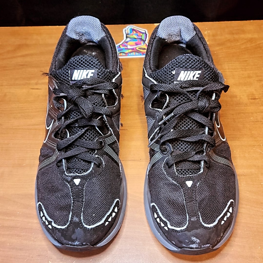 Used Nike LunarMX+ Black Running Shoes
